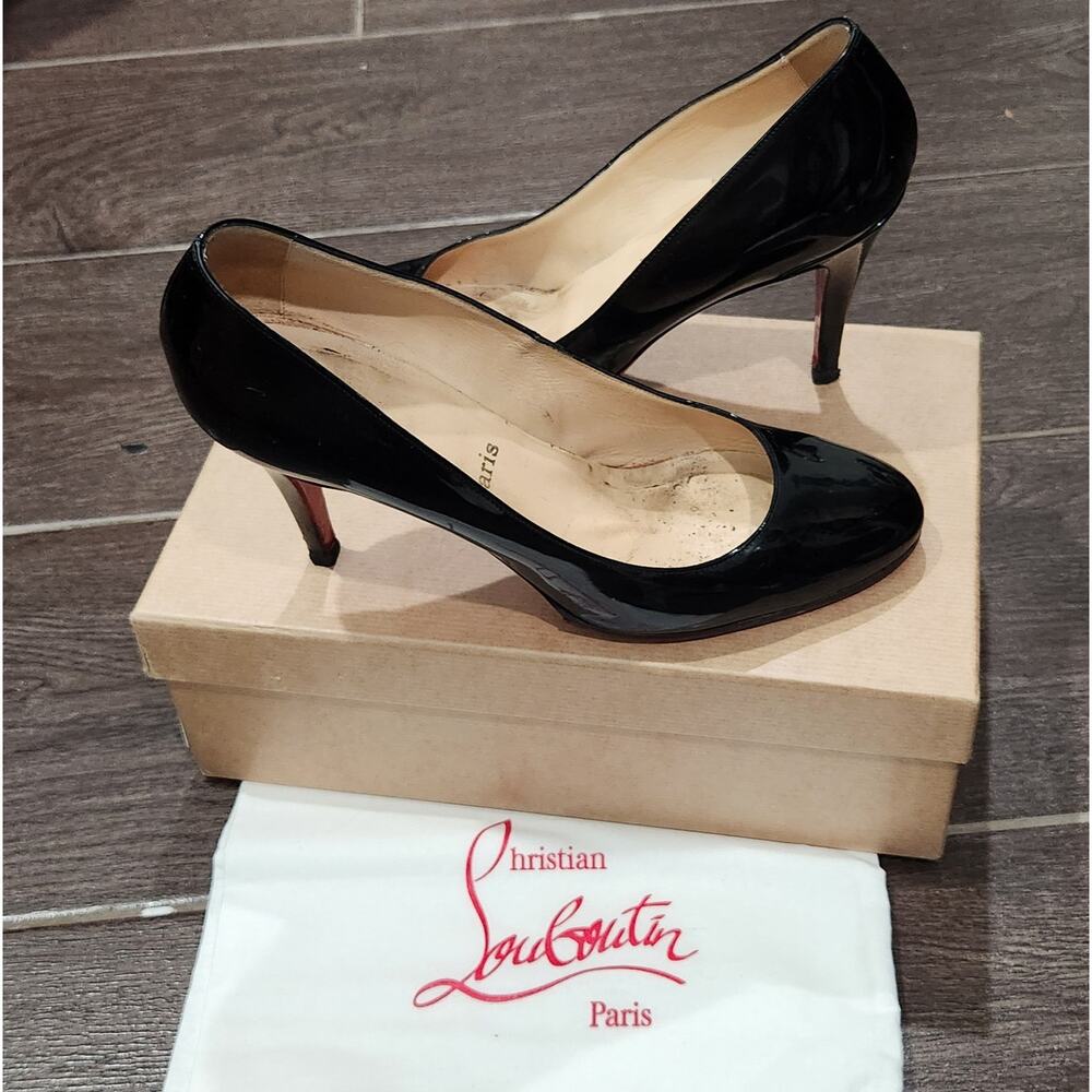 Christian Louboutin Pumps Size 40 Black Patent